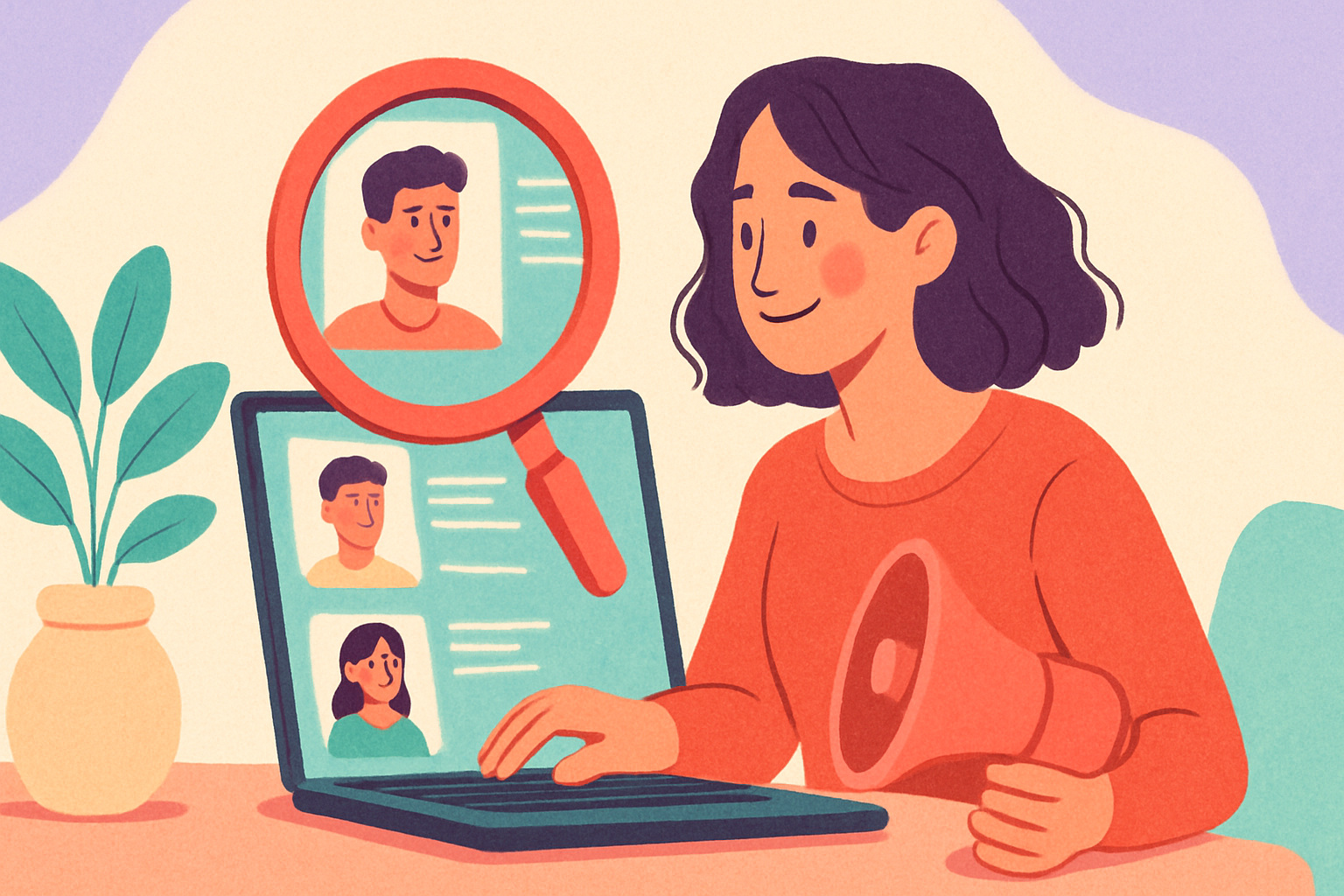 Influenceur sélectionné pour une campagne marketing réussie.